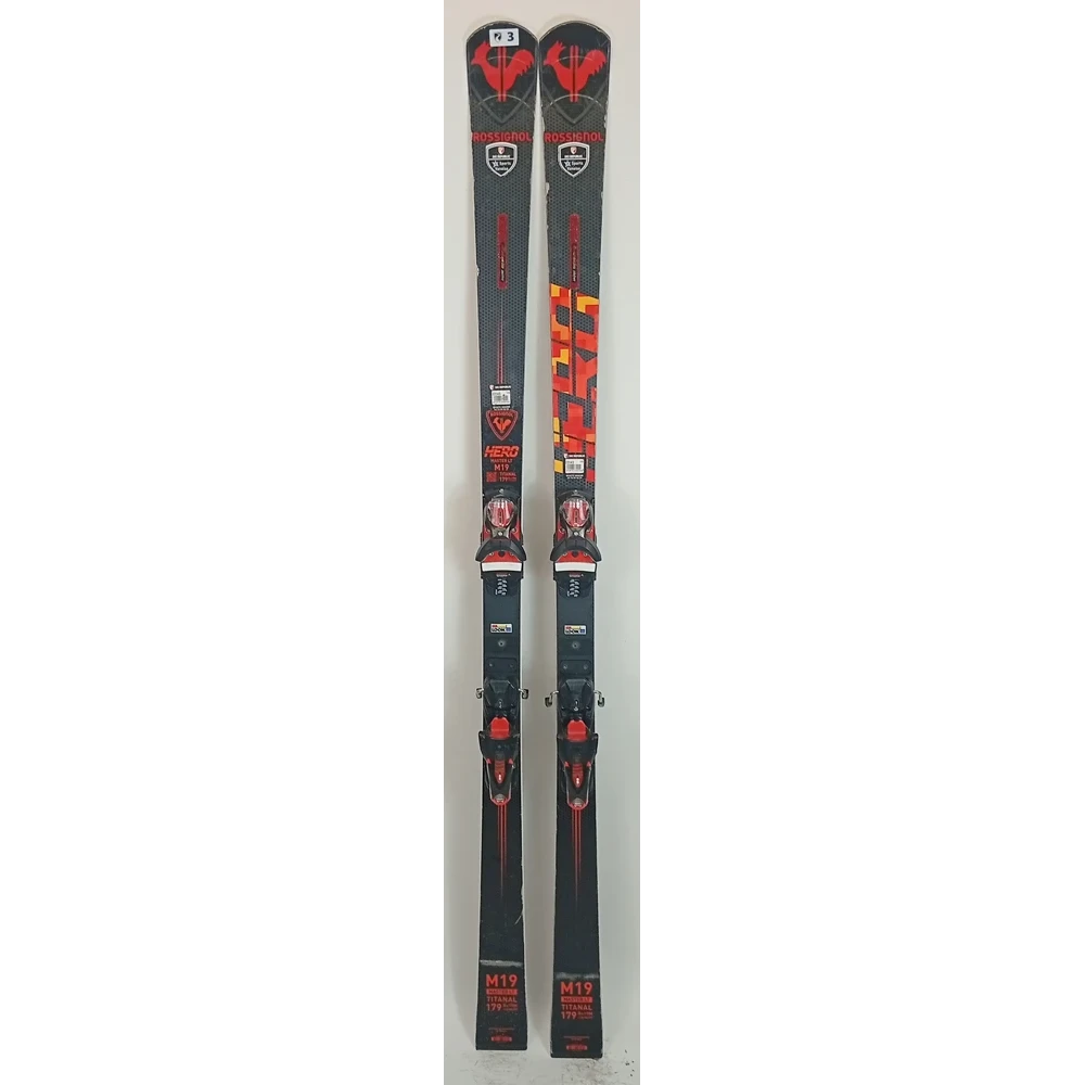 Rossignol Hero Master LT Ski Pack + Bindings