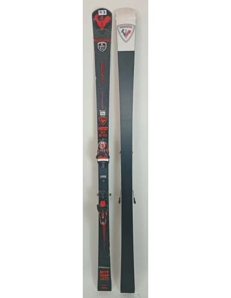 Pack sci Rossignol Hero Master LT + attacchi