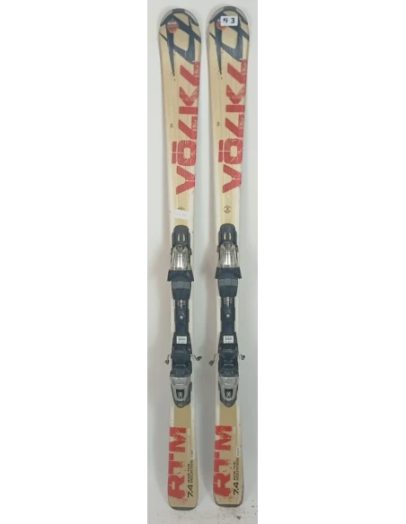 Pacchetto sci Völkl RTM 7.4 Gold + attacchi