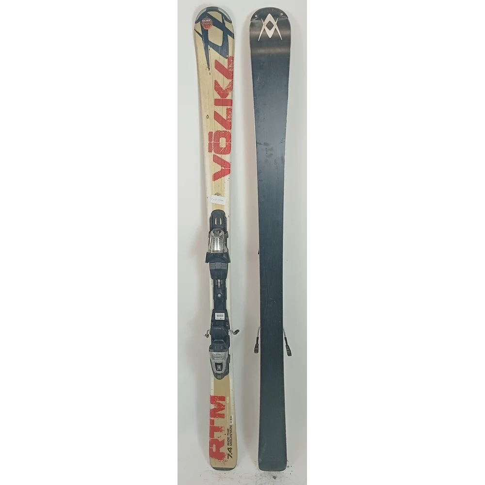 Pack Ski Völkl RTM 7.4 Gold + Fixations