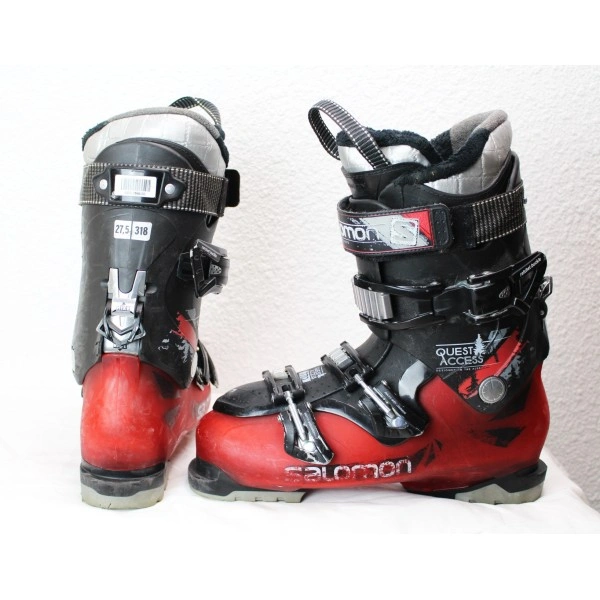 Chaussures de ski homme Salomon T42 Oranges et noires