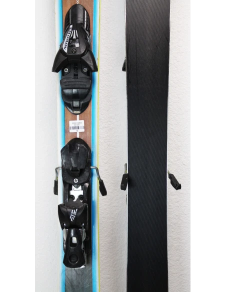 Pack Ski Salomon BBR 8.9 + Bindungen Salomon-zustand 1