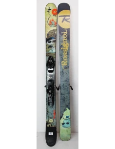 Pack Ski Rossignol S7 Pro + Bindungen Salomon 607 Zustand 2