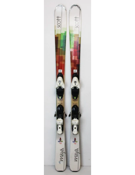 Pack Ski Scott Maya + Befestigungen Scott Staat 1