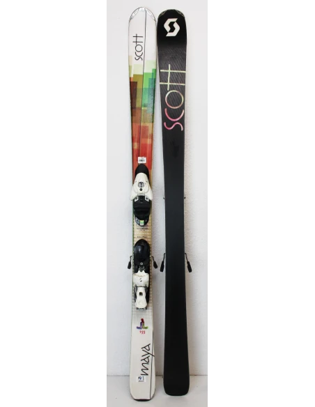 Pack Ski Scott Maya + Befestigungen Scott Staat 1