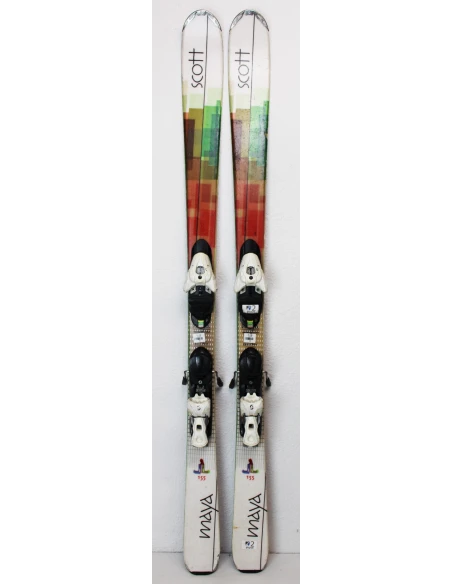 Pack Ski Scott Maya + Befestigungen Scott, Zustand 2