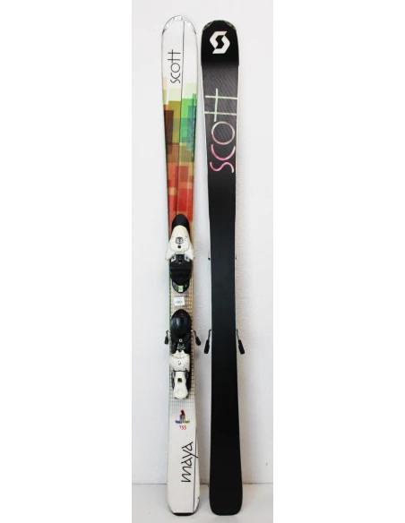 Pack Ski Scott Maya + Befestigungen Scott, Zustand 2