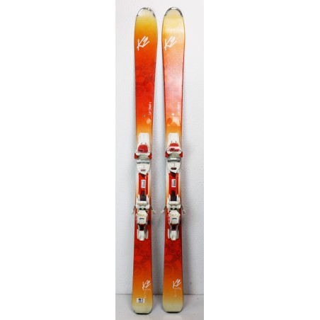 Pack De Esquí K2 Luv Golpeado 80 + Marcador De Enlaces