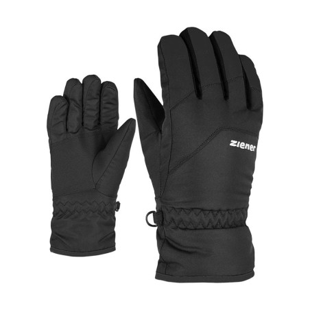 Guantes de esquí de Ziener Lando Jr Negro