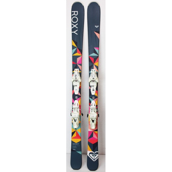 Pack Ski Roxy Kaya 77 + Bindungen Salomon