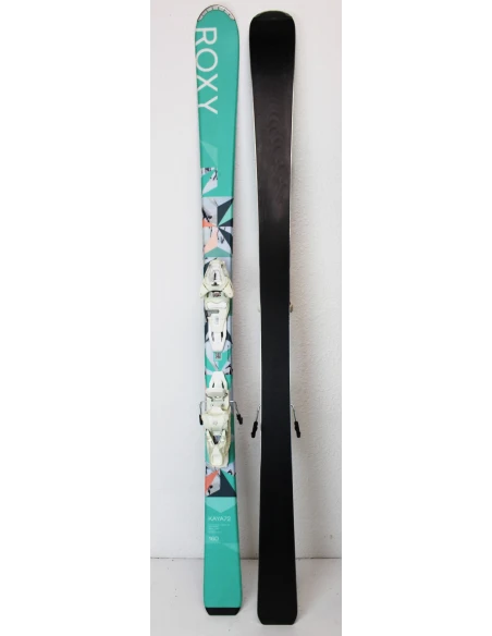 Pack Ski Roxy Kaya 72 + Fixations L 10 Plate