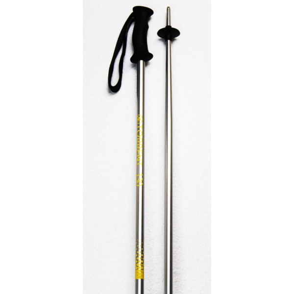 Ski poles Torrent Alu-Silver / Yellow 130