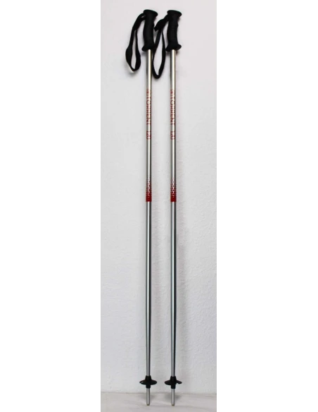 Ski poles Torrent Alu-Silver / Red 120 Ski poles Torrent Alu-Silver / Red 120