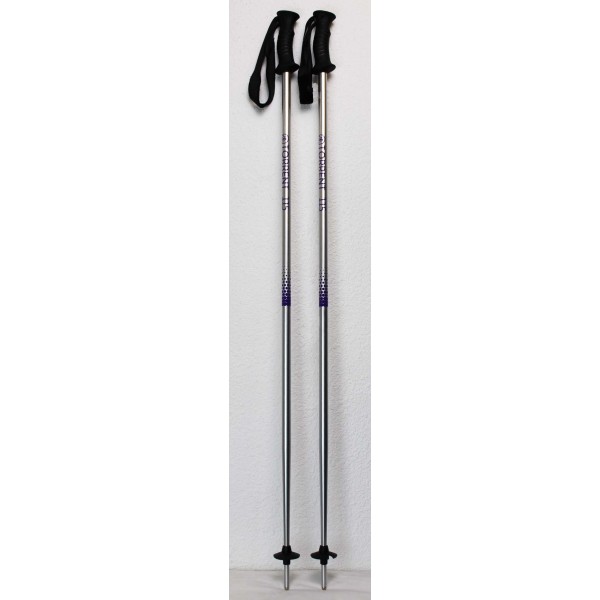 Ski poles Torrent Alu-Silver / Purple 115