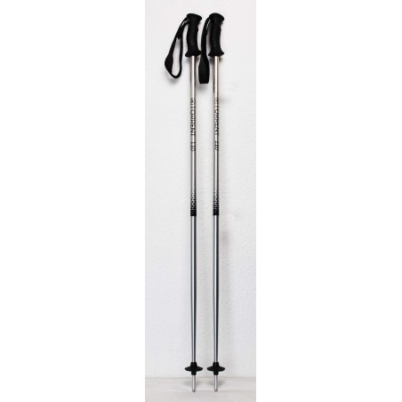 Ski poles Torrent Alu-Silver / Black 110