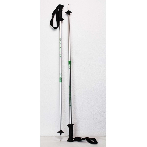 Ski poles Torrent Alu-Silver / Green 105