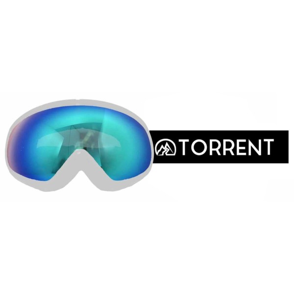 Ski-maske Torrent HB126 White / Blue Mirror TORRENT - 1