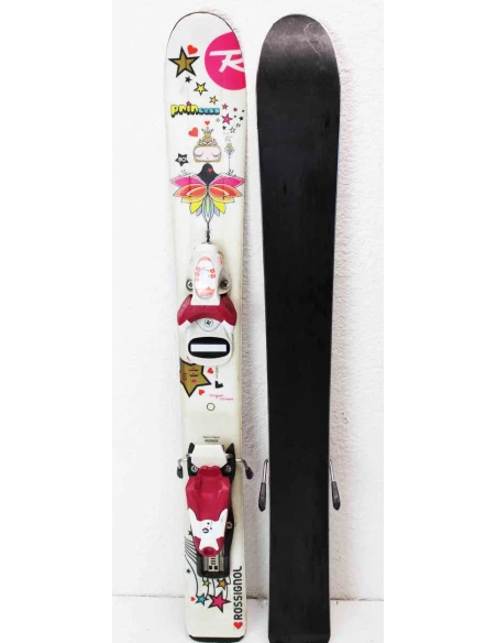 Pack Ski Rossignol Princess Blanc + Fixations Rossignol