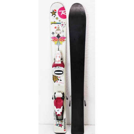 Pack Ski Rossignol Princess + White Rossignol Bindings