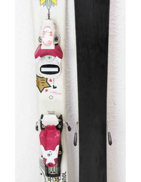 Pack Ski Rossignol Princess Blanc + Fixations Rossignol