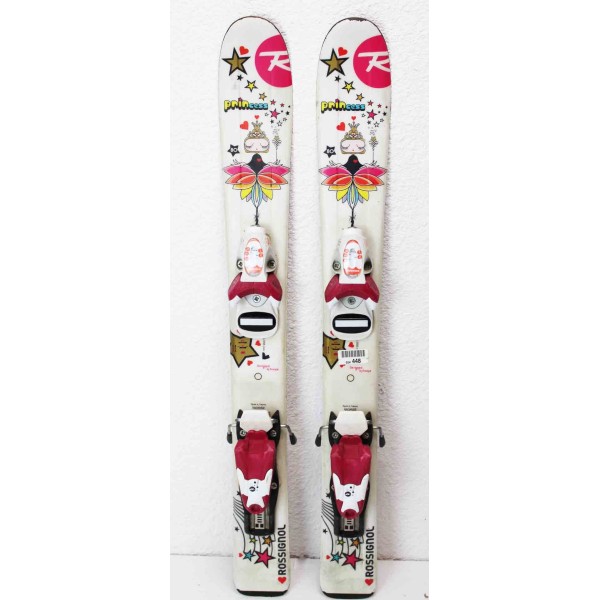 Pack Ski Rossignol Princess Blanc + Fixations Rossignol