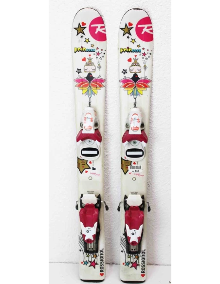 Pack Ski Rossignol Princess Blanc + Fixations Rossignol
