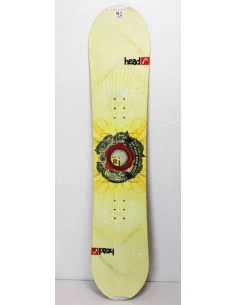 Snowboard Cabeza Rocka Amarillo
