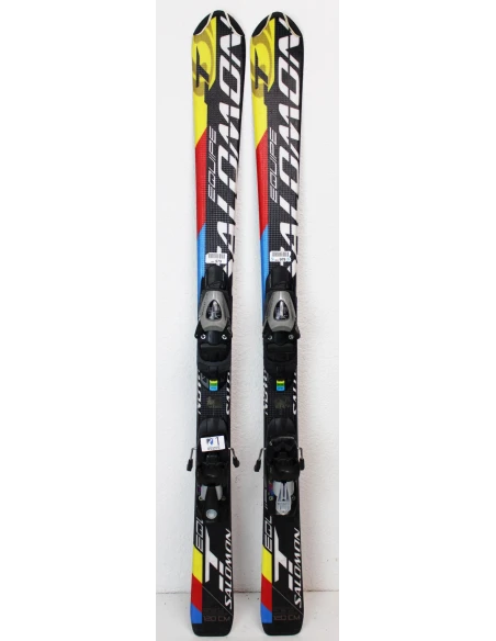 Pack De Esquí Jr Salomon Equipe T + Fijaciones Salomon