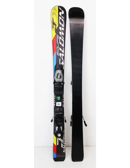 Pack De Esquí Jr Salomon Equipe T + Fijaciones Salomon