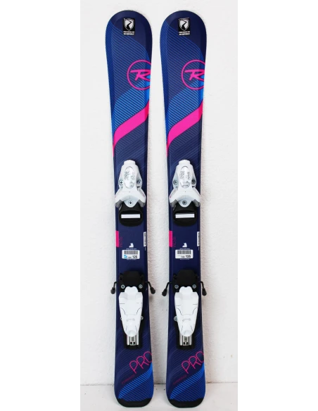 Pack Ski Rossignol Junior Experience Pro Blau / Pink
