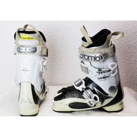 Scarponi da sci Atomic Live Fit + - Bianco / Nero