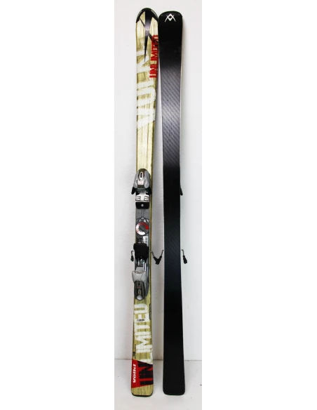 Pack Ski Völkl Unlimited R1 + Marker Gold / Rot