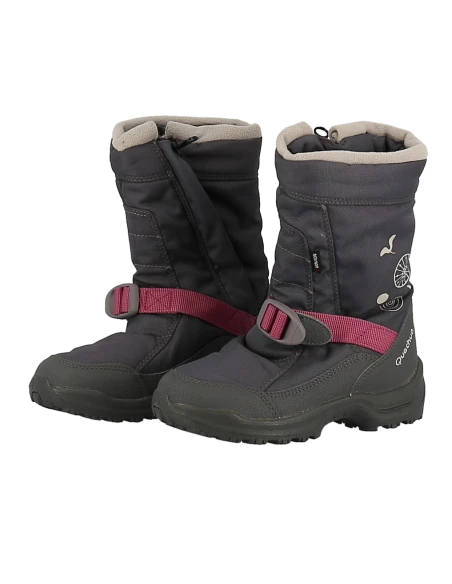 Après-Ski Jr Quechua Arpenaz Snow 400 Girl Grey Après-Ski Jr Quechua Arpenaz Snow 400 Girl Grey