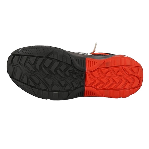 Scarpe da escursionismo Jr Quechua Crossrock Nero / Rosso