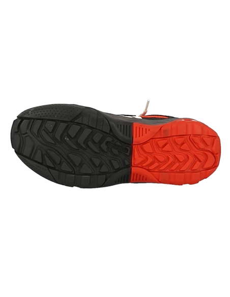 Wanderschuhe Jr Quechua Crossrock Black / Red