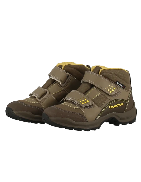Wanderschuhe Jr Quechua Forclaz 100 Novadry Brown