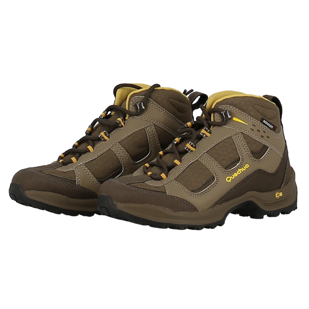 Wanderschuhe Jr Quechua Forclaz 100 Novadry Braun