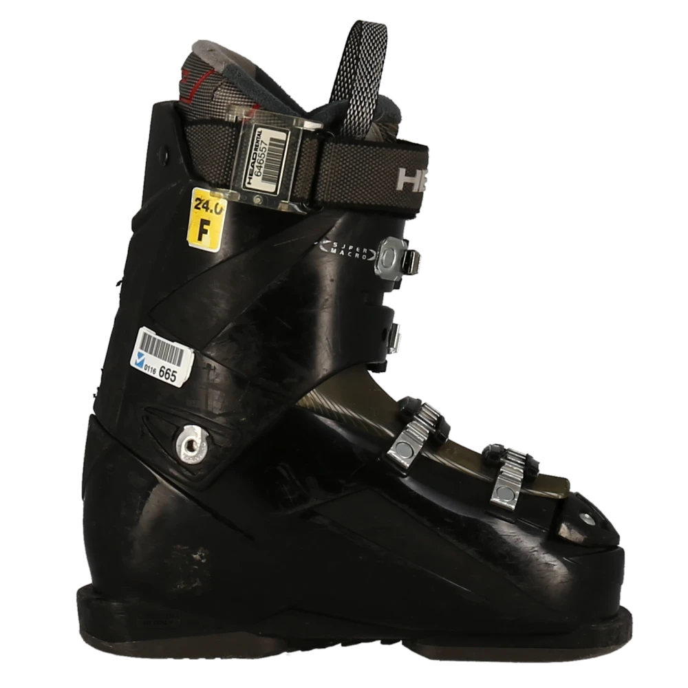 Botas De Esquí De Cabeza De Borde De 7.5 Negro / Rojo