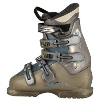 Ski-schuhe-Salomon-London-Grau / Blau