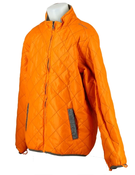 Ski-jacke von Quechua Kutuna 3-in-1-Grau / Orange