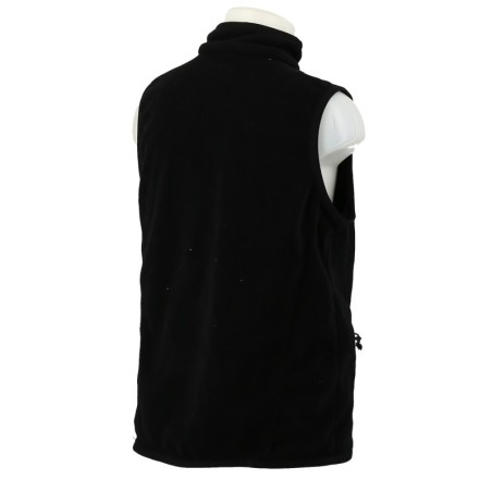 Fleece Jacket Sleeveless Quechua F500 Black