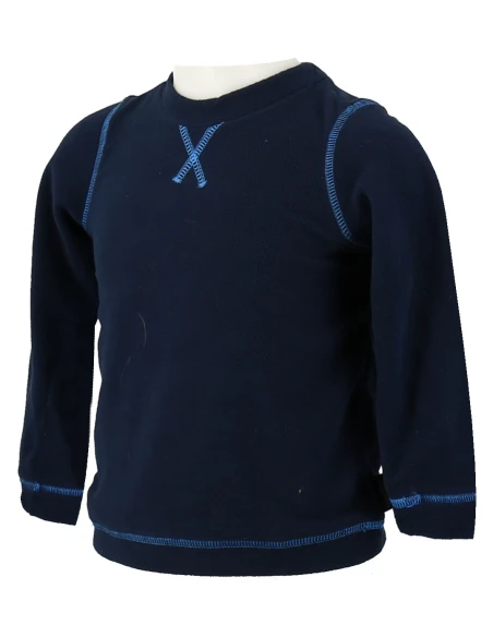 Quechua Fleece-F500-Marine-Blau