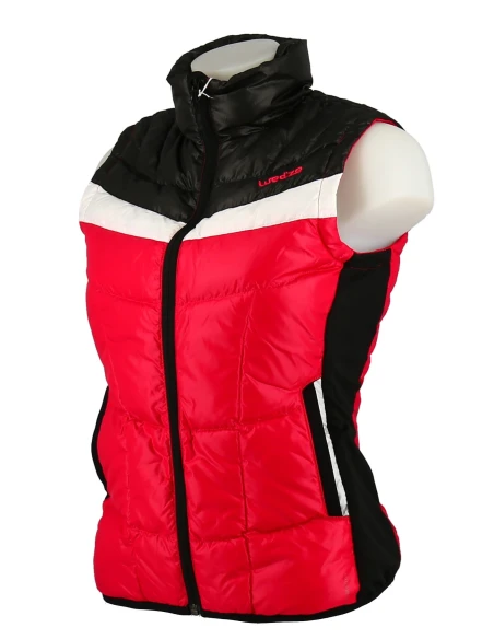 Daunenjacke Ohne Ärmel Quechua Mideet Sut Rosa / Schwarz