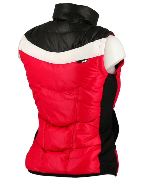 Down Jacket Without Sleeves Quechua Mideet Sut Pink / Black