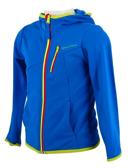 Sweat à capuche Quechua Hoodie Light Boy Bleu QUECHUA - 1 Sweat à capuche Quechua Hoodie Light Boy Bleu QUECHUA - 1