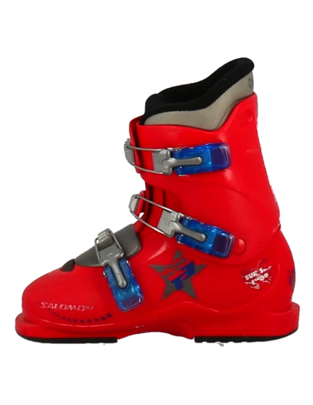 Chaussures De Ski Salomon Performa T3 Rouge/Bleu