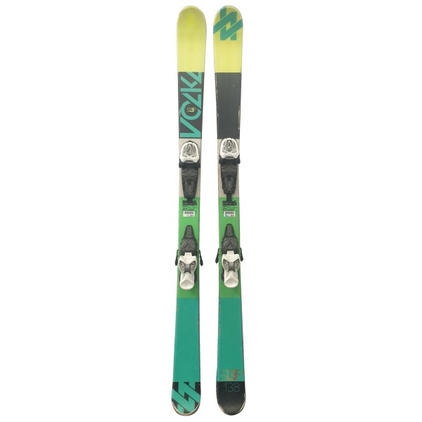 Pacchetto Ski Volkl Step Jr Verde attacchi Marker 7.0