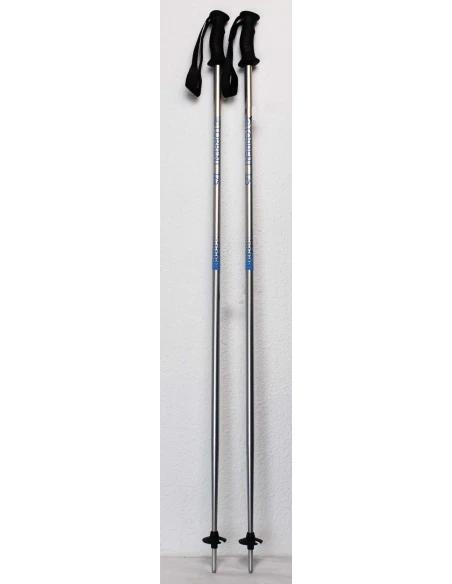 Torrent Alu Ski Poles Silver / Blue 125 Torrent Alu Ski Poles Silver / Blue 125