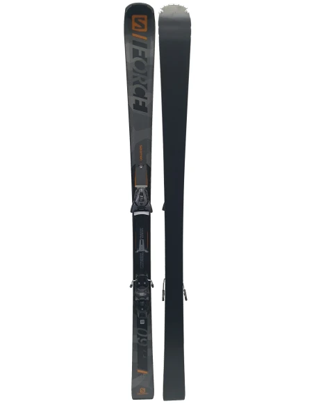 Pack Ski Salomon S/Force 9 attacchi Z10 grigio