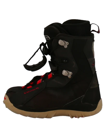 Scarponi da snowboard Salomon Kamooks Nero/Rosso